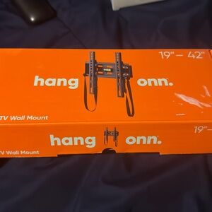 Brand New hang onn.  19-42 inches  tv mount